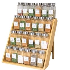 3-Tier Spice Rack - 48 Labels & Anti-Slip Pads HL-03